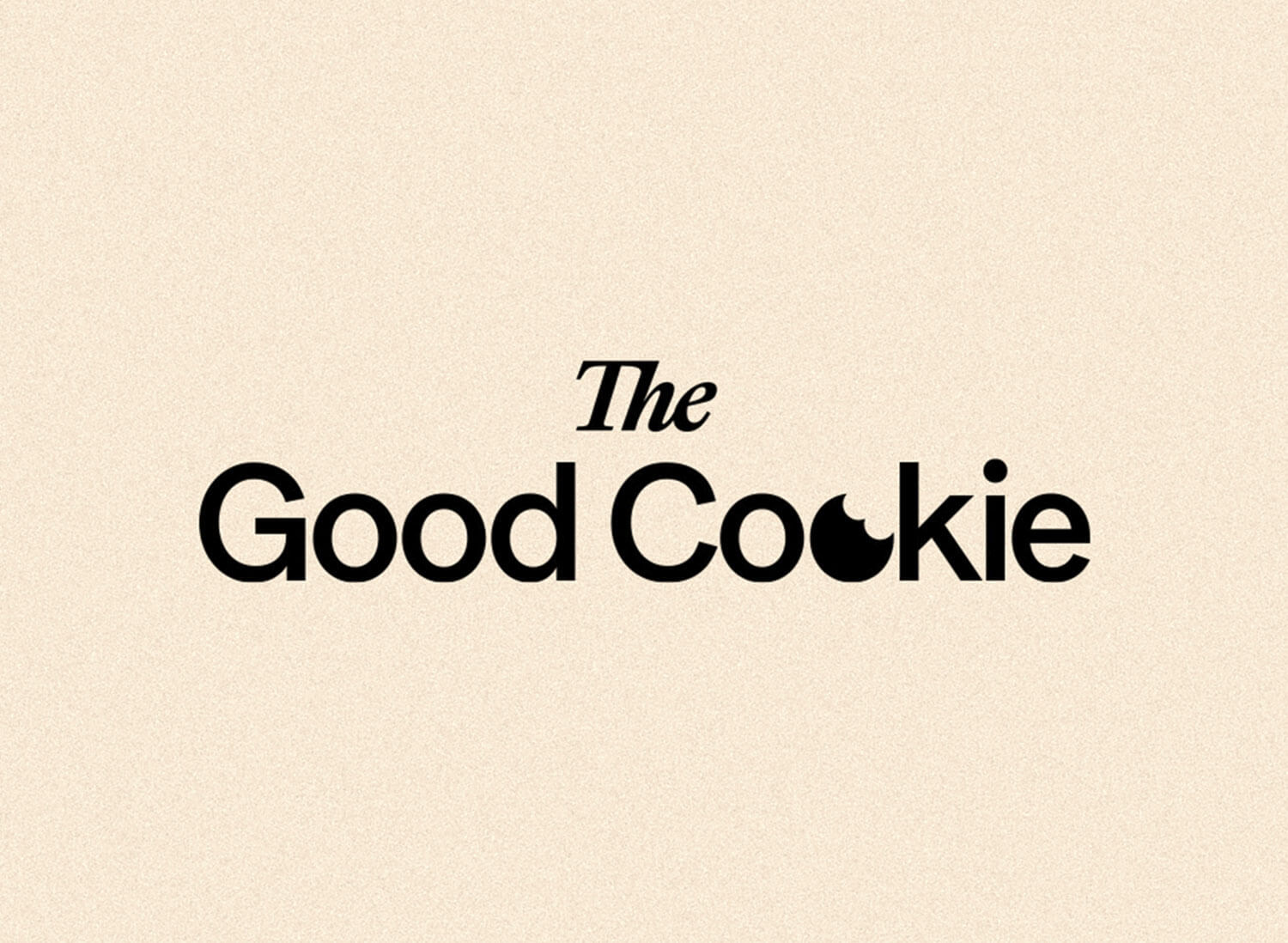 the good cookie project naming and logo design